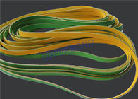 MK9 Tütün Makine Yedek Parçaları Düz ​​Enerji İletim Kayışları Yeşil Sarı
