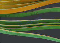 MK9 Tütün Makine Yedek Parçaları Düz ​​Enerji İletim Kayışları Yeşil Sarı