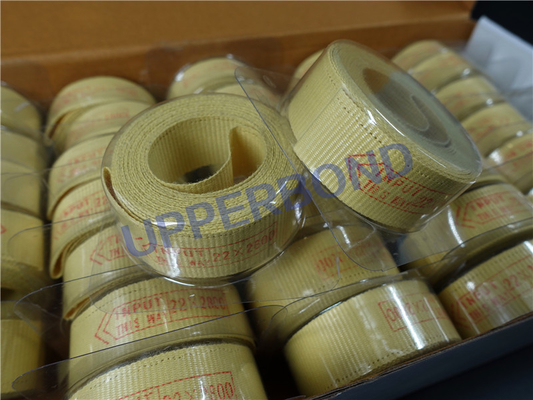 satın al Sigara / Filtre Üreticisi için Yüksek Güçlü 0.62mm Aramid Fiber Garniture Teyp Çevrimiçi üretim