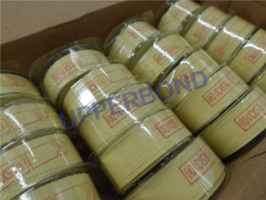 satın al Fiber Aramid Garniture Bandı Yüksek Mukavemetli Sigara Makinesi Konveyör Bandı Çevrimiçi üretim