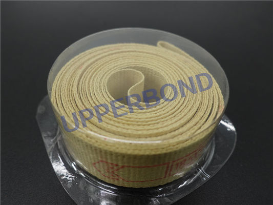 satın al Sarı Kevlar Fiber 18.5 * 3100 Mm Sigara Yapıcı İçin Garnitür Bantları Çevrimiçi üretim