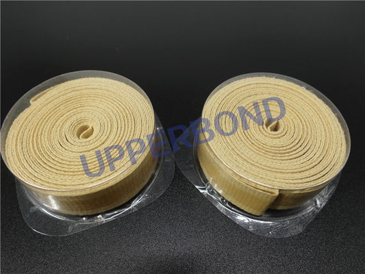 satın al MK8 Sigara Makinesi Parçaları Özelleştirilmiş Aramid Sarı Format Garnitür Bandı Çevrimiçi üretim