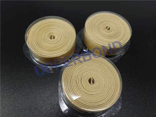 satın al MK8 Sigara Makinesi Parçaları İçin Kevlar Fiber 18.5 * 3100mm Garnitür Bantları Çevrimiçi üretim