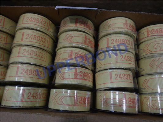 satın al 2489*21 Mm Sonsuz Sarı Aramid Şanzıman Garnitür Bandı Çevrimiçi üretim