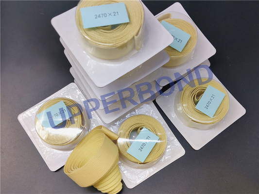 King Size Sigara Makinesi İçin Kalınlaştırılmış Kevlar Fiber Garnitür Bandı