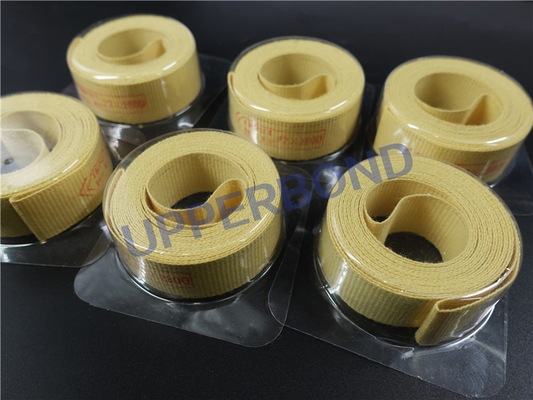 Yüksek Sıcaklığa Dirençli Aramid Fiber Taşıyıcı Kemeri Sarı Renk
