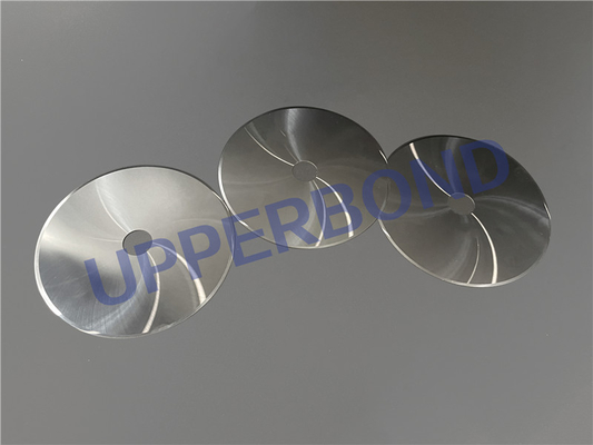 Metal gri çelik çelik kesme bıçağı / sigara dairesel bıçağı 0.3mm içinde uzun hizmet ömrü sağlar