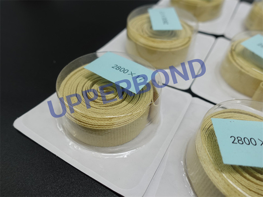 MK8 Aramid Garnitür Bantları 2800x21 Sigara Makinası için Keten Bant