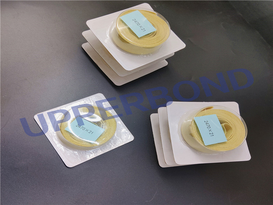 Filtre MK8 Sigara Makinesi Parçaları için 14.5 * 3100 Yapıştırılmış Garnitür Bant